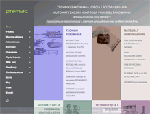 Tablet Screenshot of premac.pl